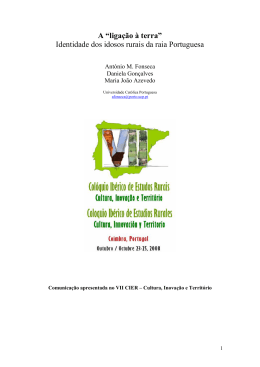 A &ldquo;liga&ccedil;&atilde;o &agrave; terra&rdquo;