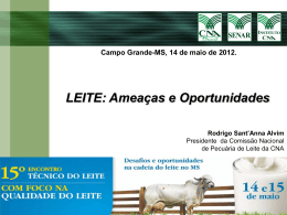 LEITE Amea&ccedil;as e Oportunidades - Rodrigo Sant_Anna