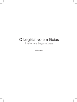 Hist&oacute;ria e Legislaturas - 2&ordf; Edi&ccedil;&atilde;o