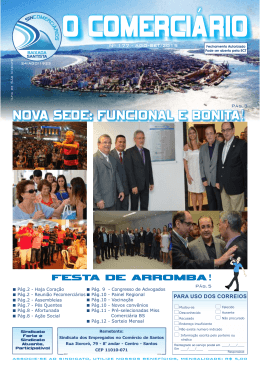 INFO 177 - Sindicato dos Empregados no Com&eacute;rcio de Santos