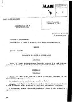 COMITE DE REPRESENTANTES