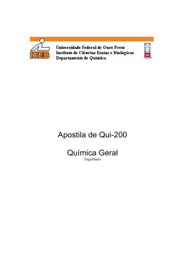 Apostila Qui 200 (2013-2) - ICEB