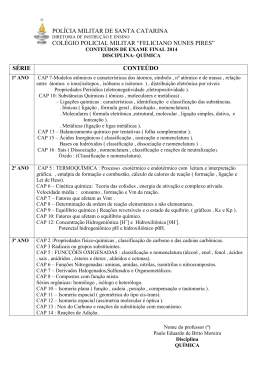 s&eacute;rie conte&uacute;do - Col&eacute;gio Policial Militar Feliciano Nunes Pires