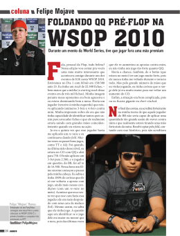 Foldando QQ pré-flop na WSOP 2010