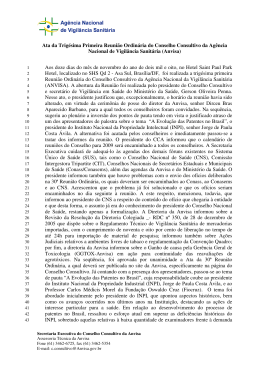 Ata da 31&ordf; Reuni&atilde;o Ordin&aacute;ria