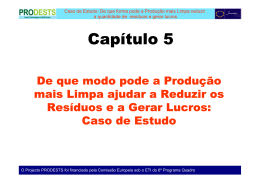 De que modo pode a Produ&ccedil;&atilde;o mais Limpa - MINES Saint