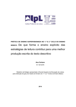 De que forma o ensino expl&iacute;cito das estrat&eacute;gias de leitura contribui