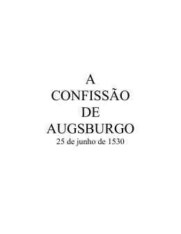 Confissão de Augsburgo