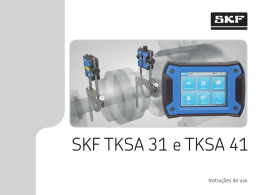 Instruções de uso da TKSA 31