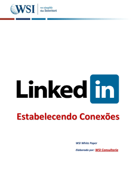 LinkedIn - Estabelecendo Conexoes