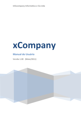 Acessando o xCompany - INFOCOMPANY