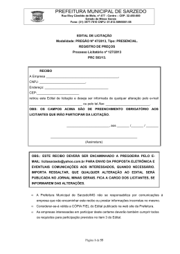 PP 47 2013 - MATERIAIS DE ARTESANATO