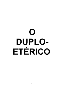 O Duplo-Etérico