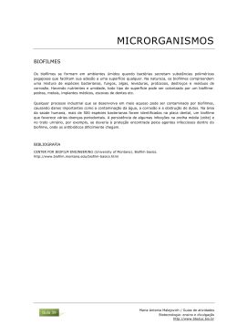 biofilmes PDF - BioTecnologia