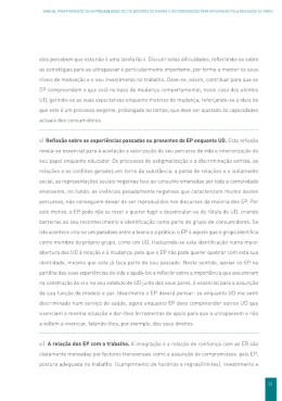 eles percebem que esta n&atilde;o &eacute; uma tarefa f&aacute;cil. Discutir
