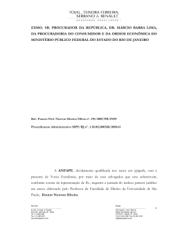 exmo. sr. procurador da rep&uacute;blica, dr. m&aacute;rcio barra lima