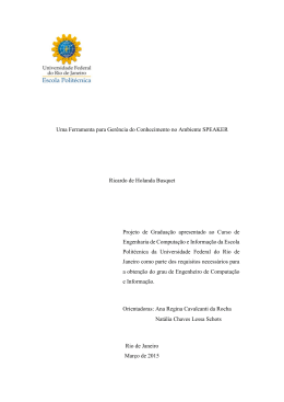 Ricardo de Holanda Busquet Projeto de Gradua&ccedil;&atilde;o apresentado ao