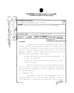 Analisando o plano de curso apresentado pela Uni