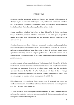 1 INTRODU&Ccedil;&Atilde;O O presente trabalho apresentado ao Instituto
