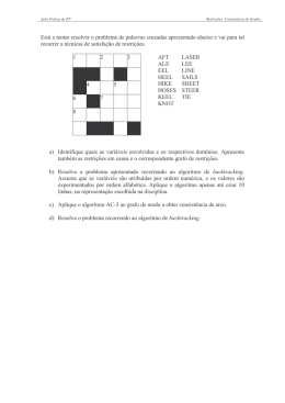 F12 - Exerc&iacute;cios Satisfa&ccedil;&atilde;o de Restri&ccedil;&otilde;es
