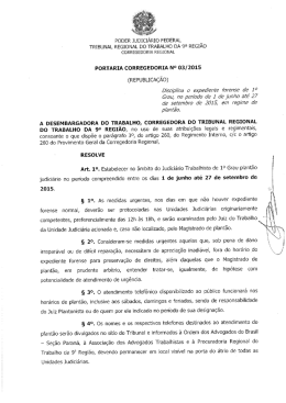 PODER JUDICIÁRIO FEDERAL g TRIBUNAL