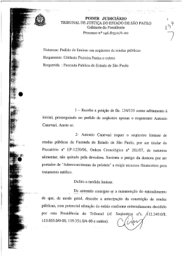 PODER JUDICIÁRIO p ` . z . 1