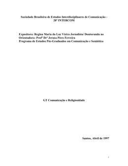 A televis&atilde;o tem uma linguagem pr&oacute;pria e utiliza