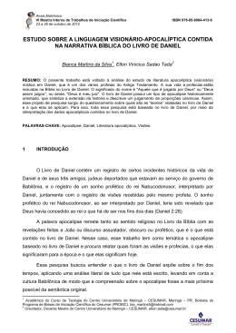 estudo sobre a linguagem vision&aacute;rio-apocal&iacute;ptica contida