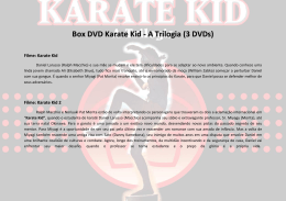 Box DVD Karate Kid - A Trilogia (3 DVDs)