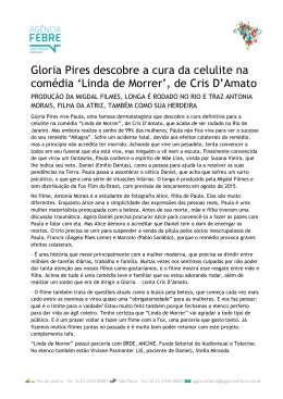`Linda de Morrer`, de Cris D`Amato
