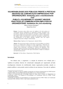 vulnerabilidade dos públicos frente a práticas práticas abusivas de