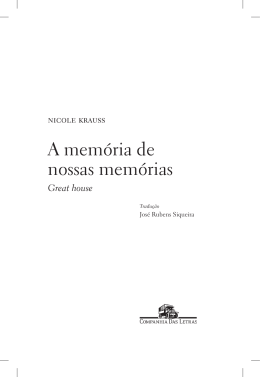 Leia um trecho em pdf - Companhia das Letras