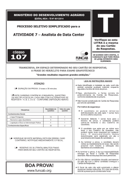 Prova - Calcule Mais