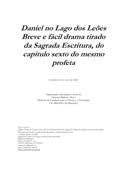 Edi&ccedil;&atilde;o interpretativa - Teatro Popular Mirand&ecirc;s