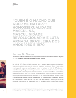 &ldquo;QUEM &Eacute; O MACHO QUE QUER ME MATAR