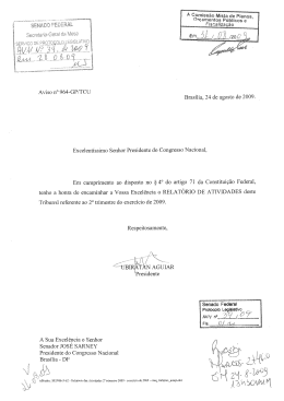 1. o tribunal de contas da uni&atilde;o