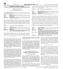 126 1 Minist&eacute;rio do Trabalho e Emprego