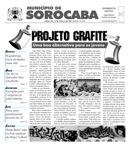 24 de marco de 2006 - Ag&ecirc;ncia Sorocaba de Not&iacute;cias