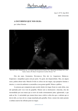 A escurid&atilde;o que nos olha &laquo; Performatus