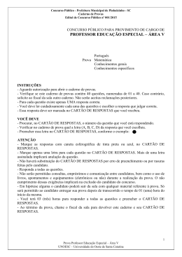 Professor Educa&ccedil;&atilde;o Especial