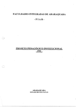 PPI FIAR. - Faculdades Logatti