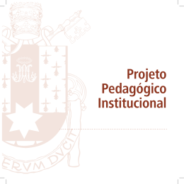 Projeto Pedag&oacute;gico Institucional