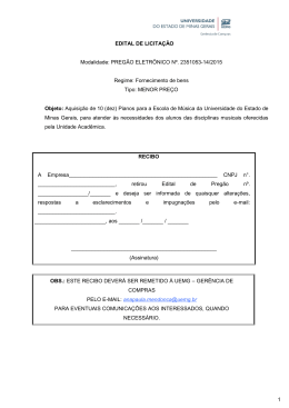 PREGÃO ELETRÔNICO Nº. 2351053-14/2015