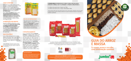 guia das massas e arroz
