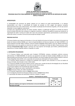 Edital N&ordm; 008/2015