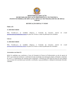Retificação Edital 35/2015