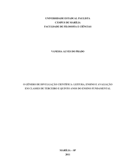 universidade estadual paulista c&acirc;mpus de mar&iacute;lia faculdade de