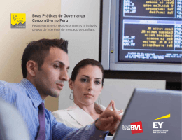 Boas Práticas de Governança Corporativa no Peru LA
