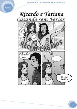 Ah n&atilde;o! PRAZO! - Brinde aos Noivos