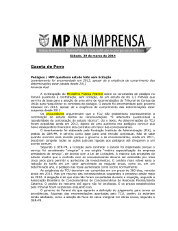 Gazeta do Povo - Minist&eacute;rio P&uacute;blico do Paran&aacute;